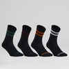 High Sports Socks RS 500 4-Pack - Black Lines