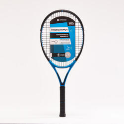 RAQUETTE DE TENNIS ENFANT TR500 GRAPH 26" BLEUE