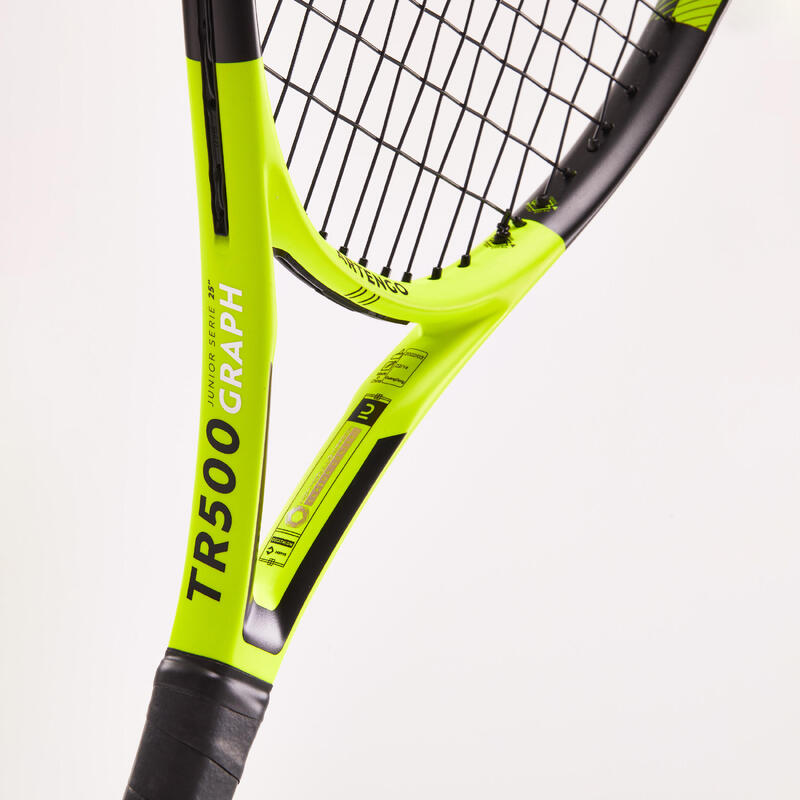 Tennisschläger Kinder - TR500 Graph 25 Zoll besaitet