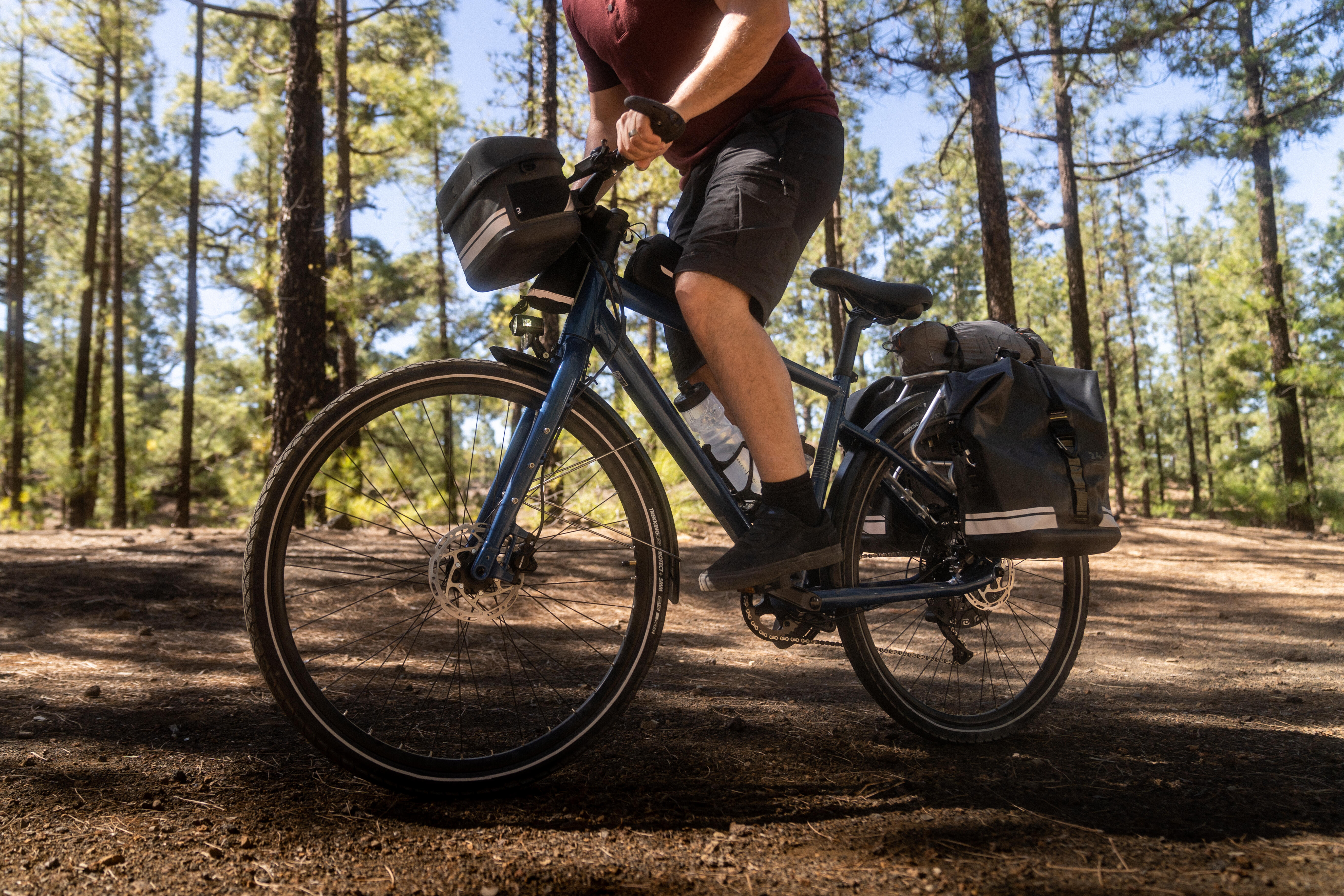 Vélo de cyclotourisme – Riverside Touring 520 - RIVERSIDE