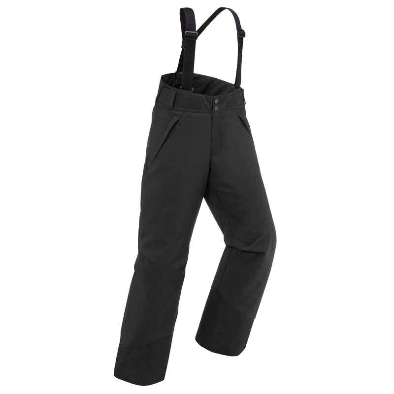 Pantalón con tirantes esquí y nieve impermeable Niños 6-14 años Wedze SKI-P 500