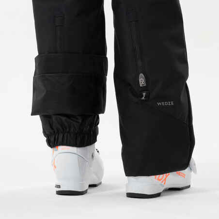 Pantalón con tirantes esquí y nieve impermeable Niños 6-14 años Wedze SKI-P 500