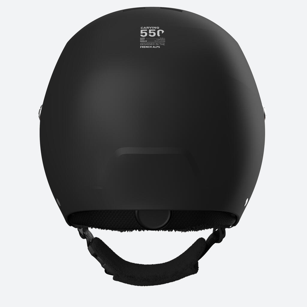 Skihelm mit Visier HRC 550 Erwachsene schwarz