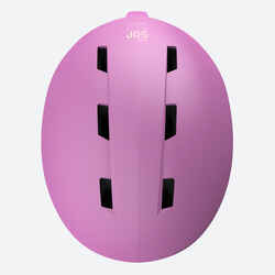 KIDS’ SKI HELMET H-KID 500 Pink pattern