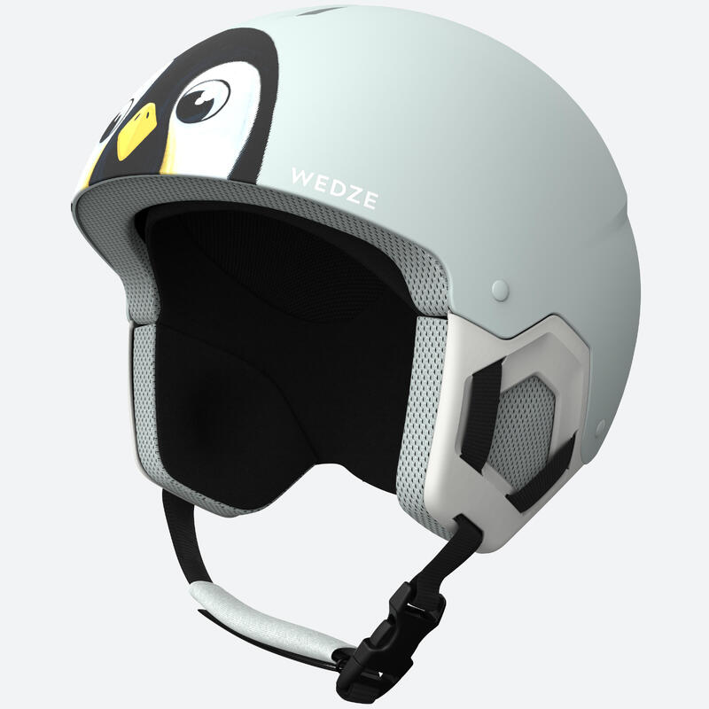 CASQUE DE SKI ENFANT H-KID 500 Bleu glacier - Pingouin