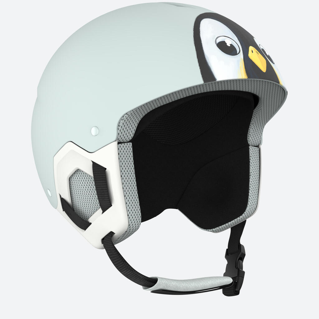 Skihelm Kinder - H-Kid 500 neongelb