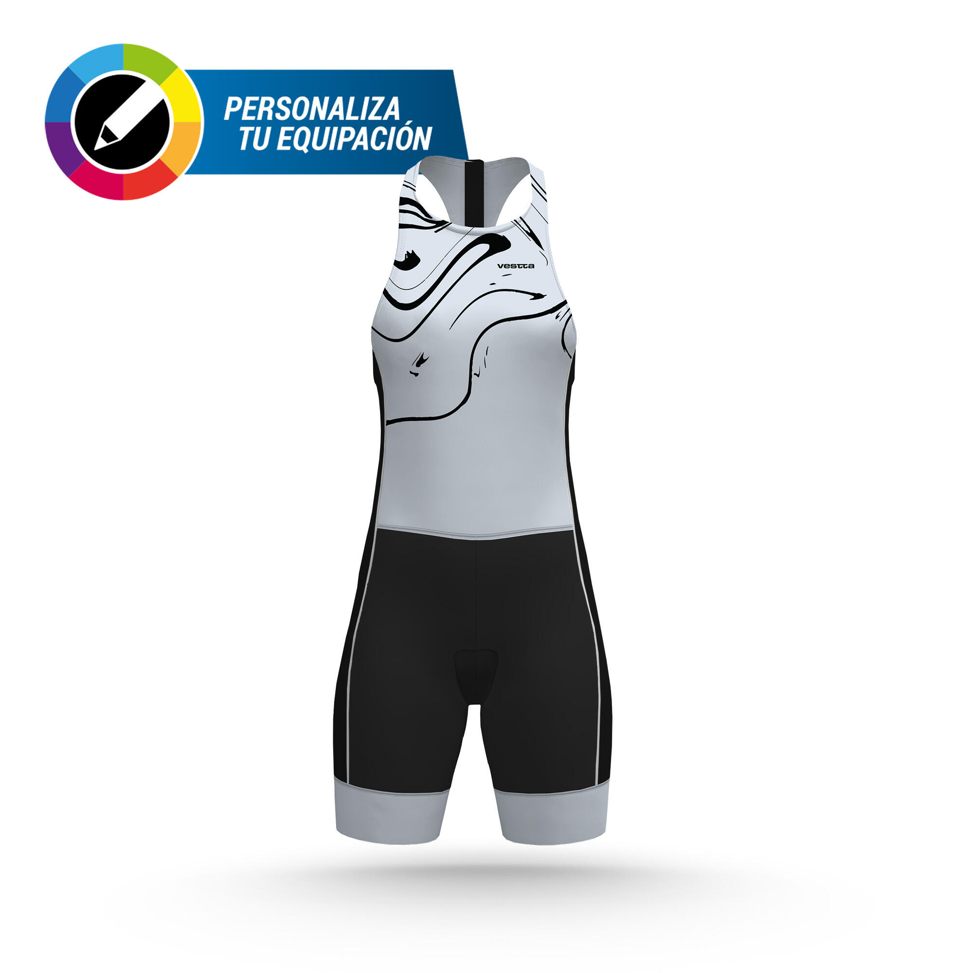VESTTA Mono Triatlón Mujer Sin Bolsillos