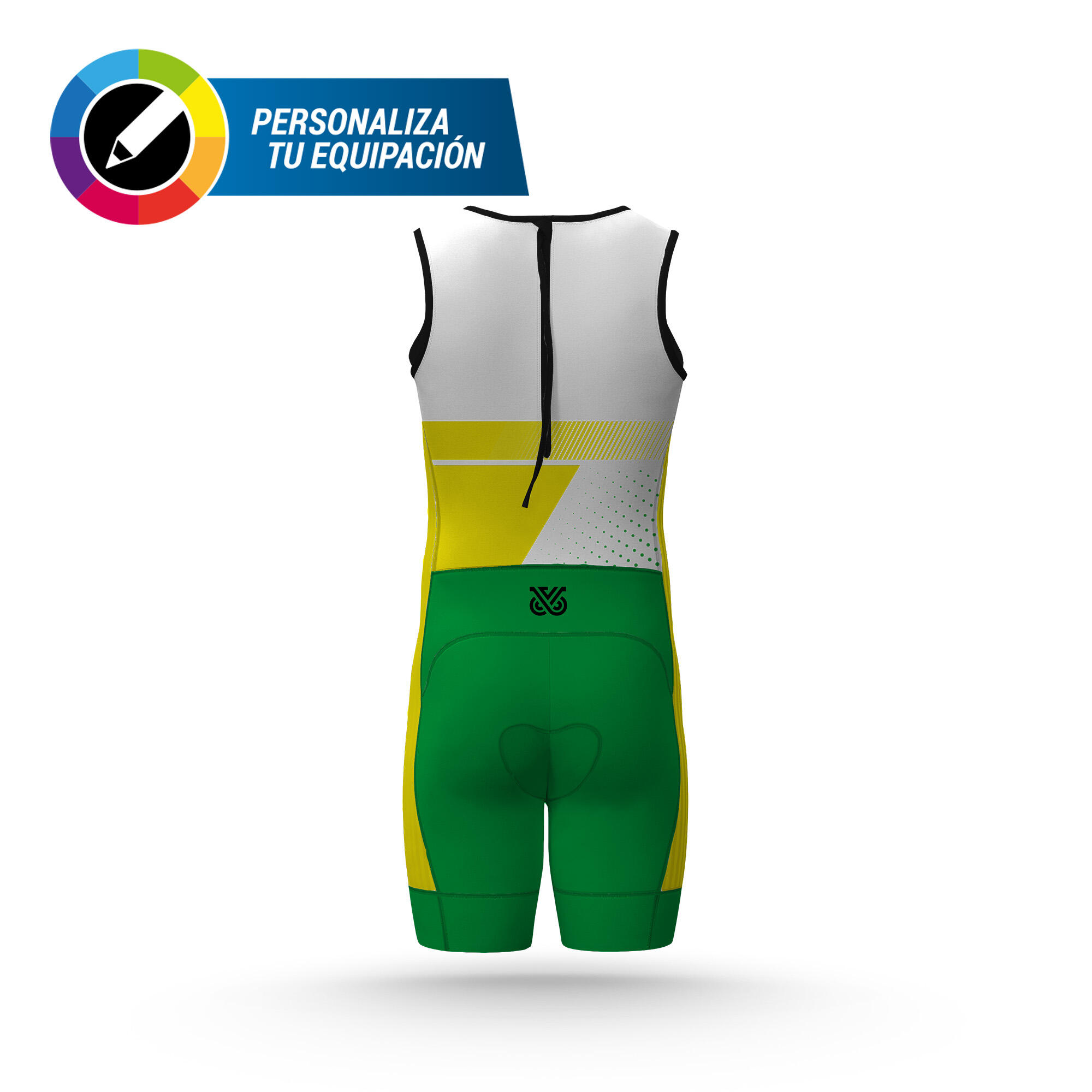 Mono Triatlón Junior Sin Bolsillos Personalizable 2/3