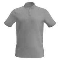 Men’s golf cotton short-sleeved polo shirt - MW500 Light grey