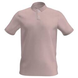 Men's golf short-sleeved polo shirt - MW500 pale pink