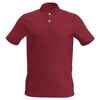 Men's golf cotton short-sleeved polo shirt - MW500 Dark red