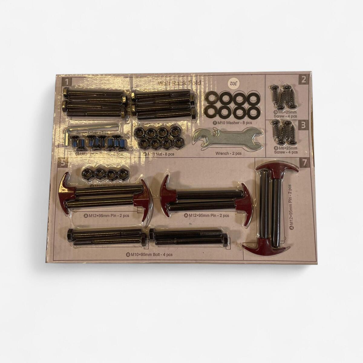 KIT VISSERIE RACK MURAL