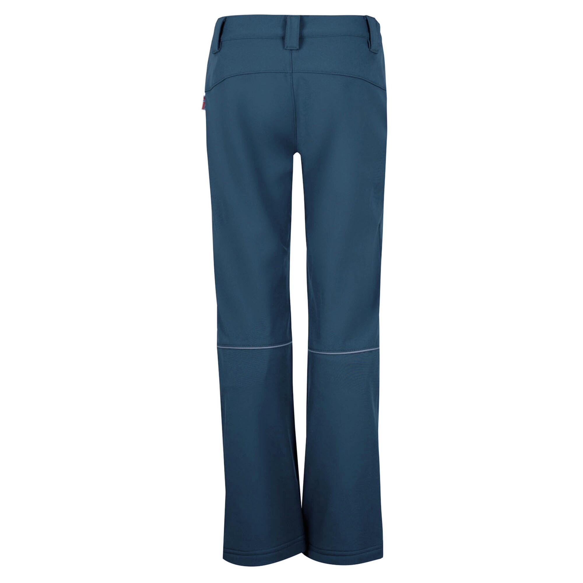 Softshell-Wanderhose für Kinder (6–14 Jahre), Kidsfjell Trollkids, Blau 2/2