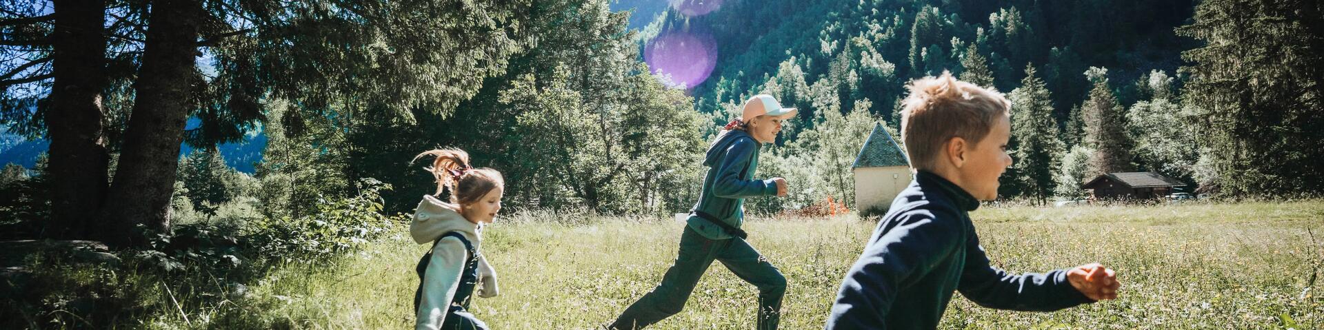 Senderismo con niños