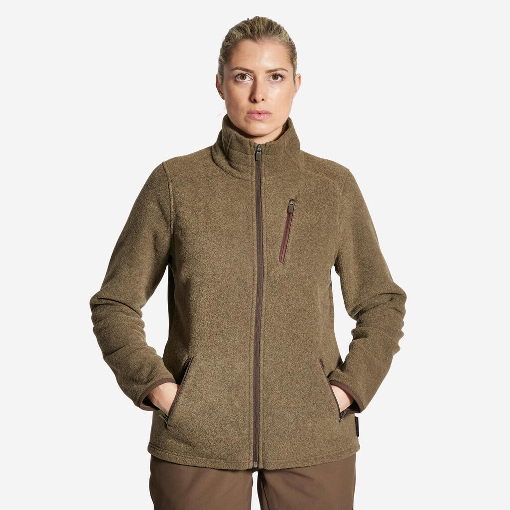 WOMEN'S FLEECE BROWN 500