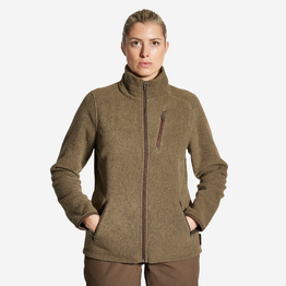 Polaire femme marron  500