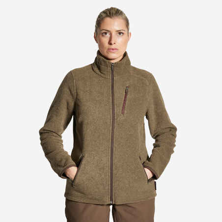 WOMEN'S FLEECE BROWN 500