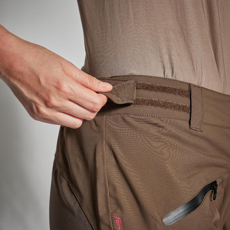 Pantalon 500 Supertrack impermeabil Damă  