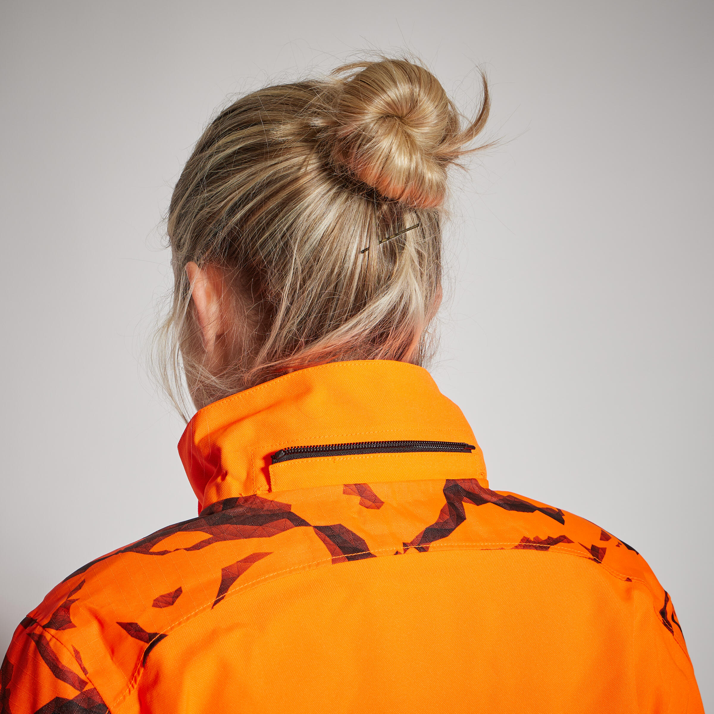 Regenjacke Damen Supertrack 500 orange 13/18