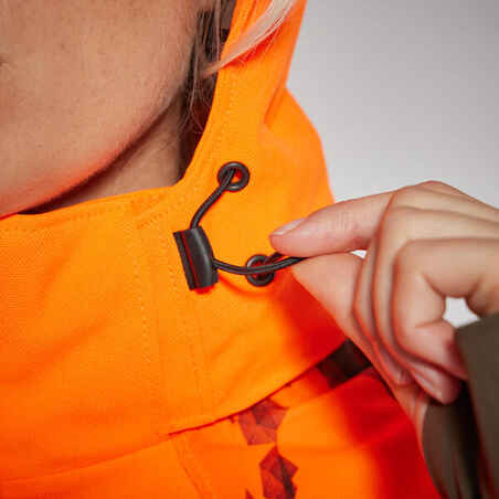 Moteriška medžioklės striukė „Supertrack“, oranžinė