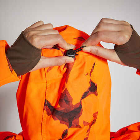 Moteriška medžioklės striukė „Supertrack“, oranžinė