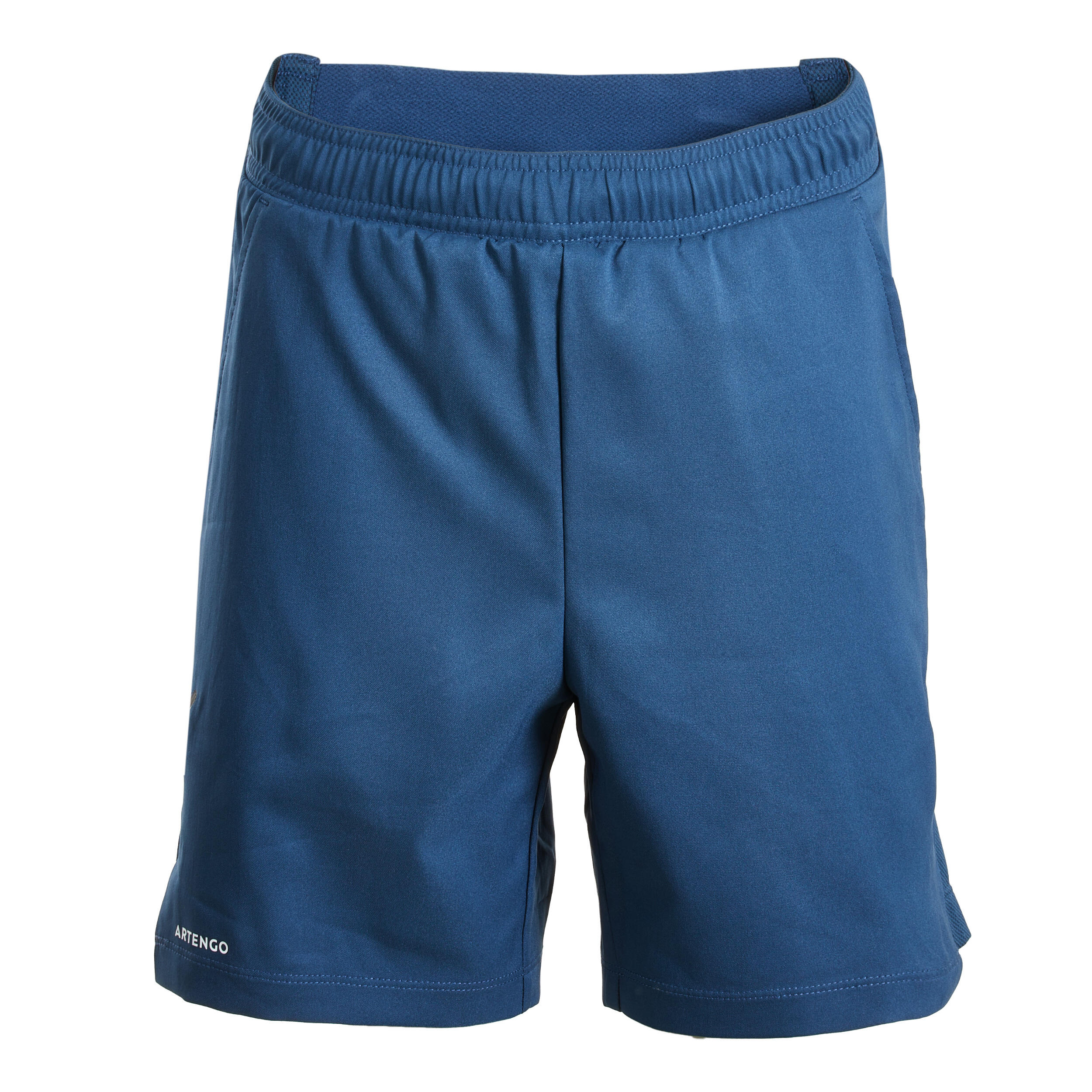 Boys' Thermal Tennis Shorts with Built-In Shorts TSH TH 500 - Turquoise 7/7