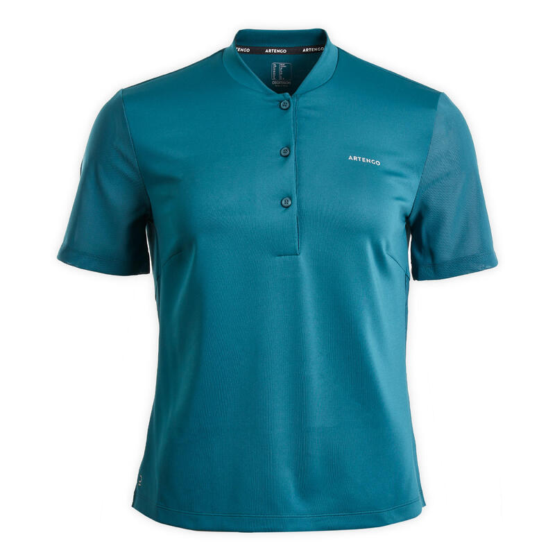 Camisa polo para tenis de Hombre - Artengo Dry azul oscuro - Decathlon
