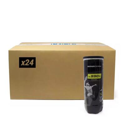 Cajón pelotas pádel 24 botes con presión - Kuikma 990 Speed