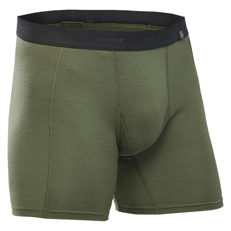 Boxershorts Herren Merinowolle Trekking - MT500 