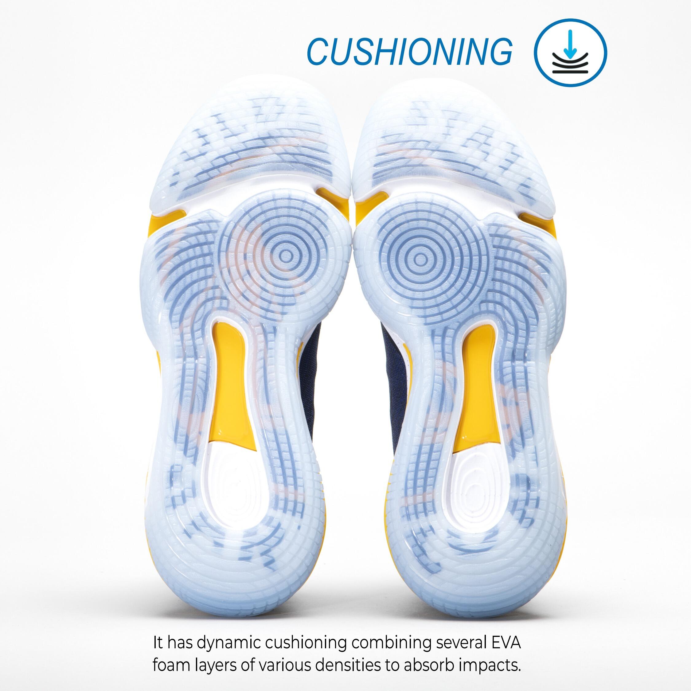 Adult Basketball Shoes Golden State Warriors NBA Licensed SE900 Blue White