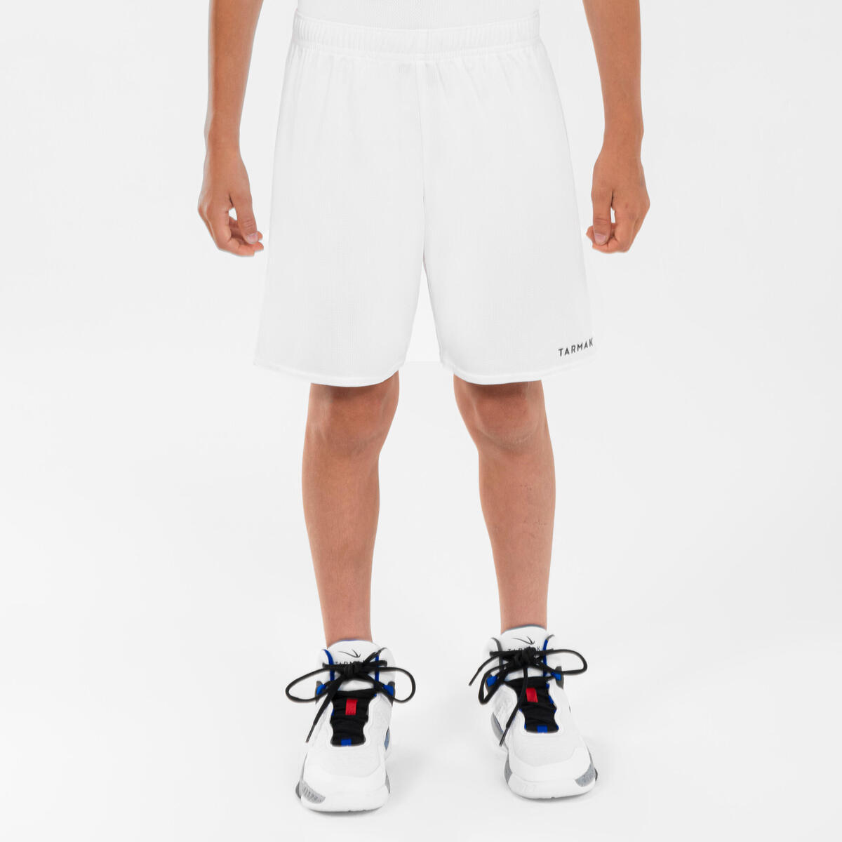 Short de Basketball Enfant - SH100 JR blanc