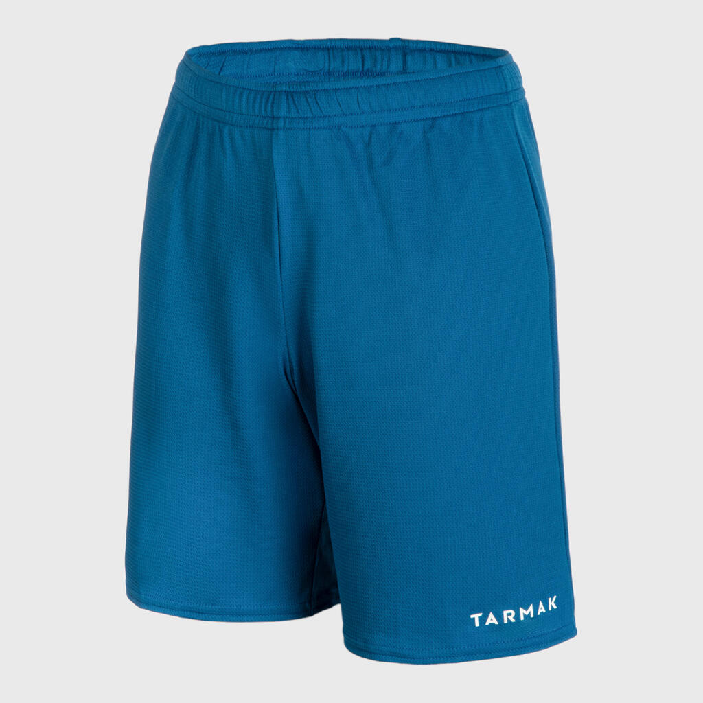 SHORT DE BASKETBALL ENFANT - SH100 BLEU