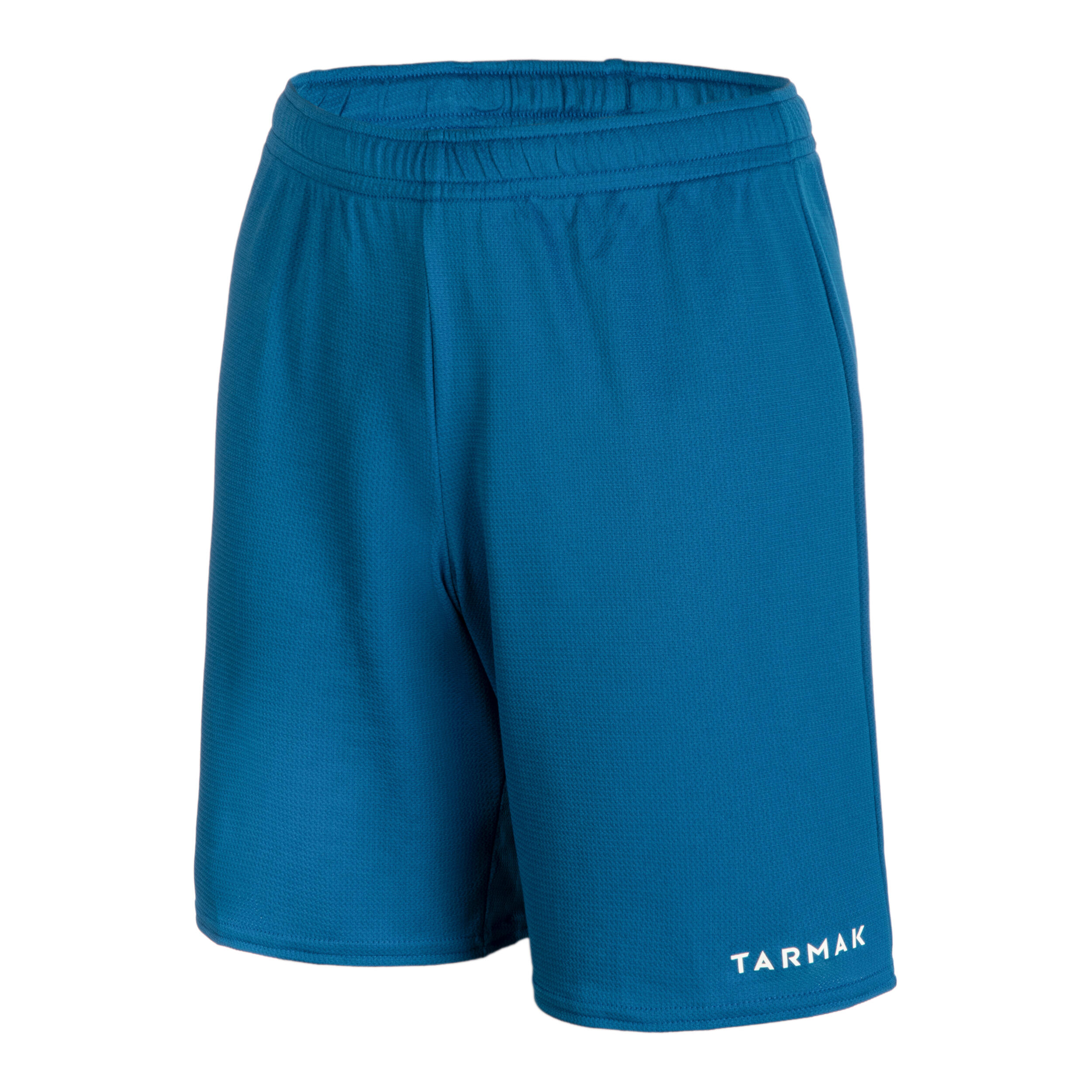Pantalón Corto Baloncesto Niños SH100 Azul 3/4