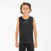 Bērnu basketbola T krekls “T100”, melns