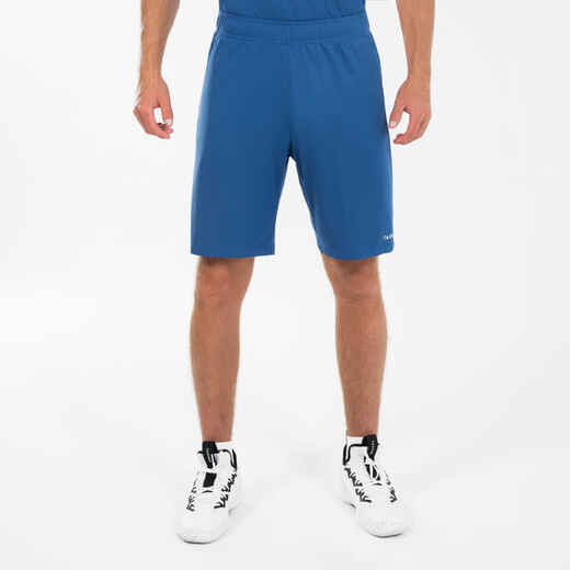 
      SHORT DE BASKETBALL HOMME/FEMME - SH100 BLEU
  