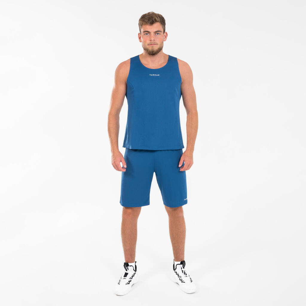 SHORT DE BÁSQUETBOL SH100 HOMBRE AZUL