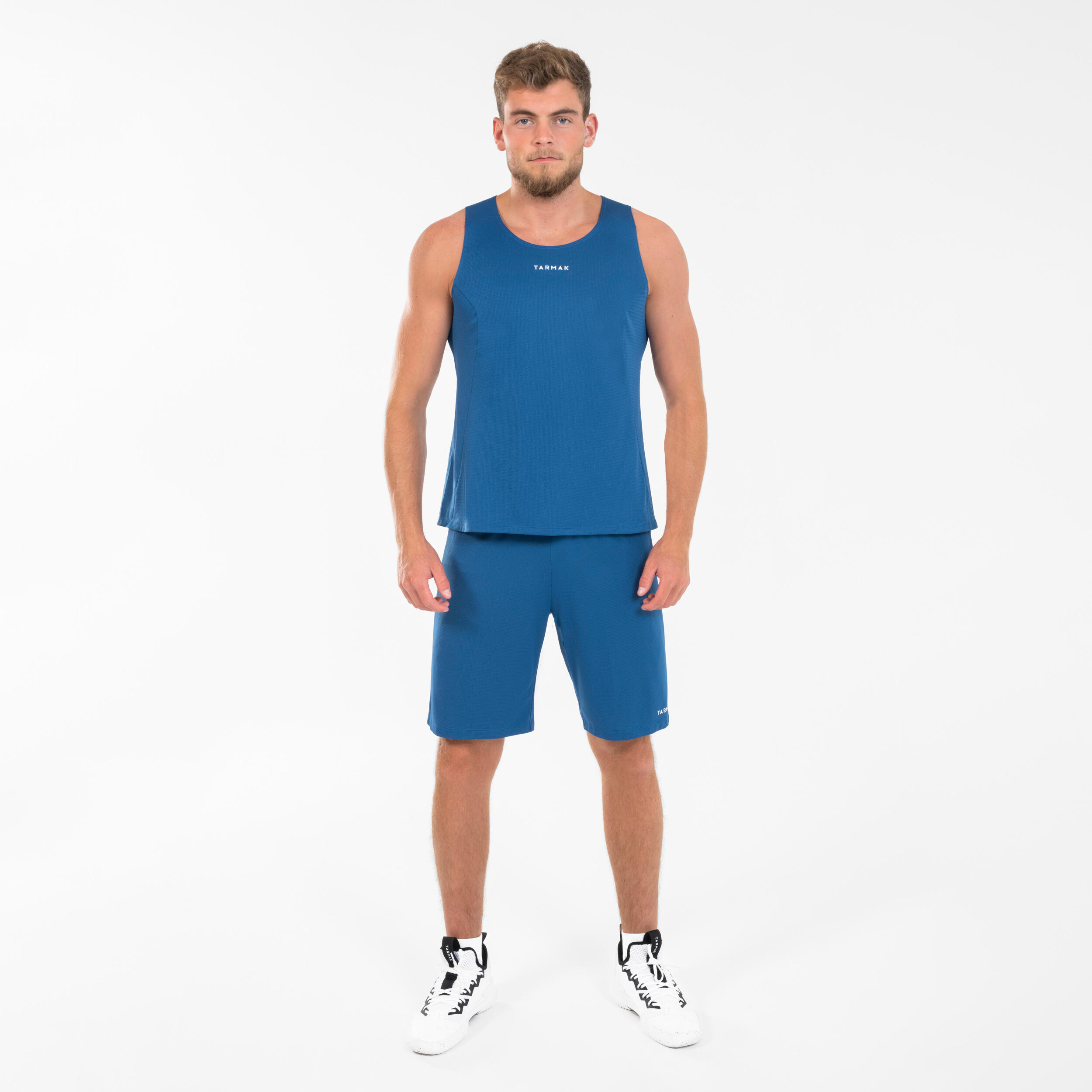 Men's Basketball Shorts - SH 100 Blue - TARMAK