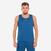 Maillot de basketball sans manche homme/femme - t100 bleu marine