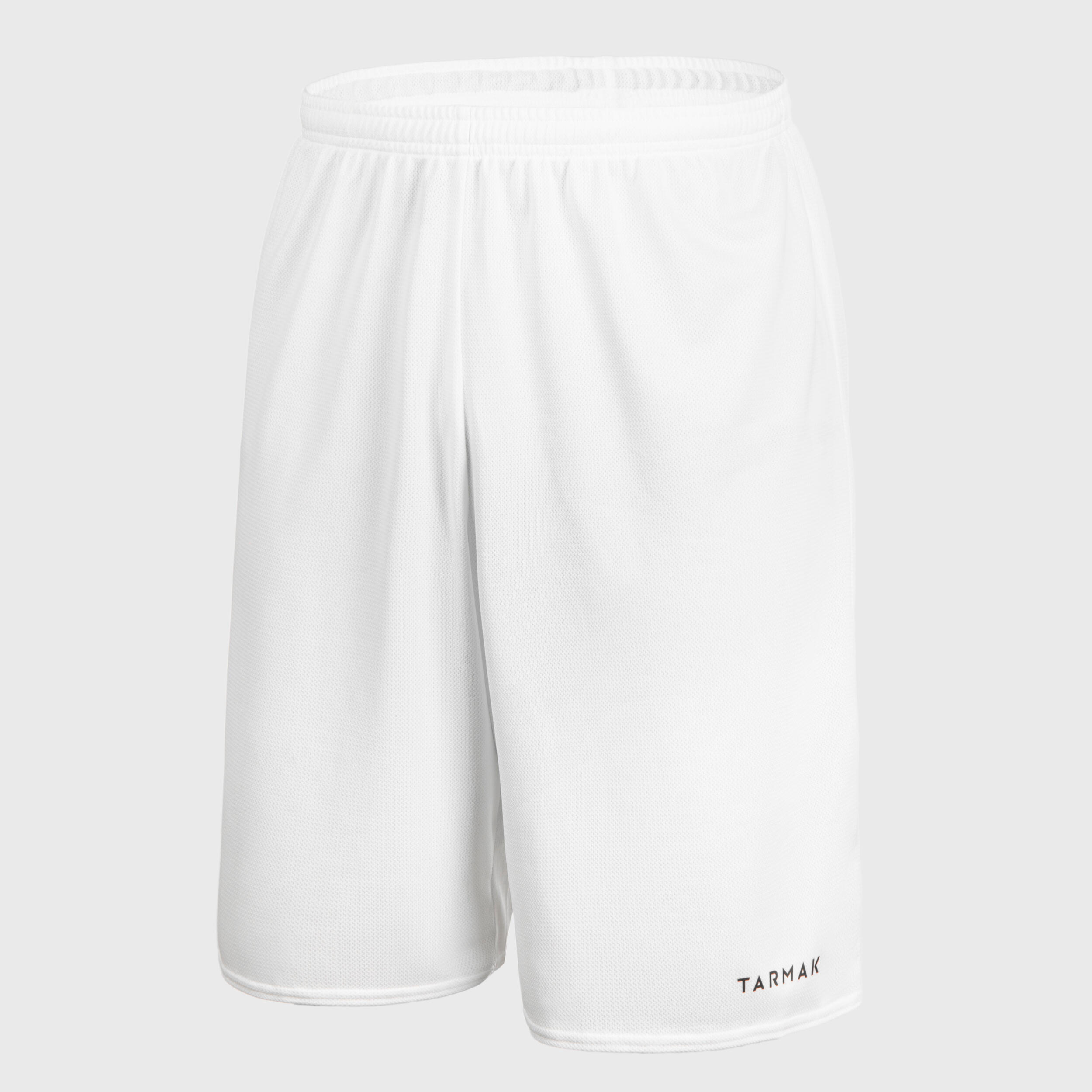Adult Basketball Shorts SH100 - White 4/6