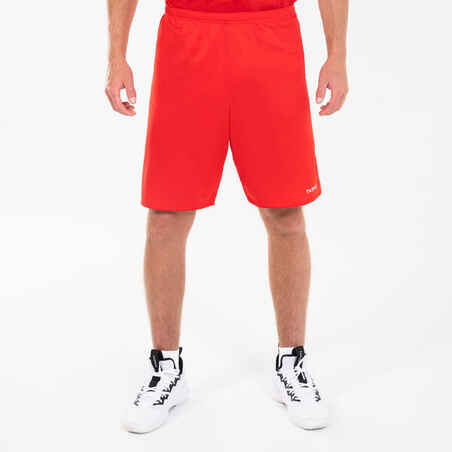 Short De Basketball Adulte - SH100 rouge