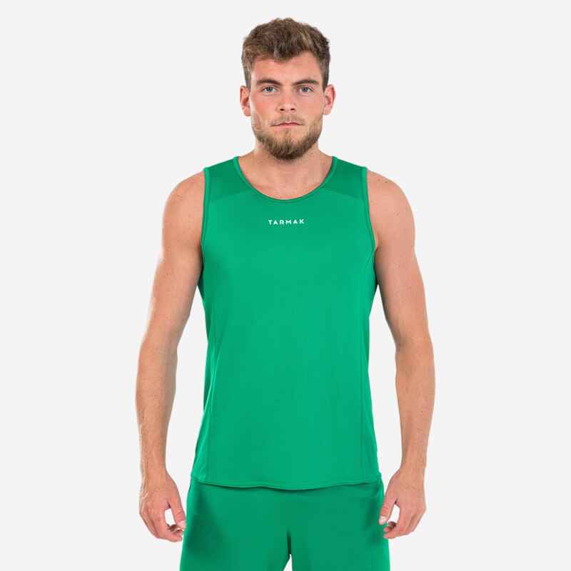 Basketballtrikot ärmellos T100 Herren grün Basketballtrikot ärmellos T100 Herren grün