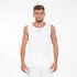 Adult Sleeveless Basketball Jersey T100 - White