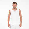 Adult Sleeveless Basketball Jersey T100 - White