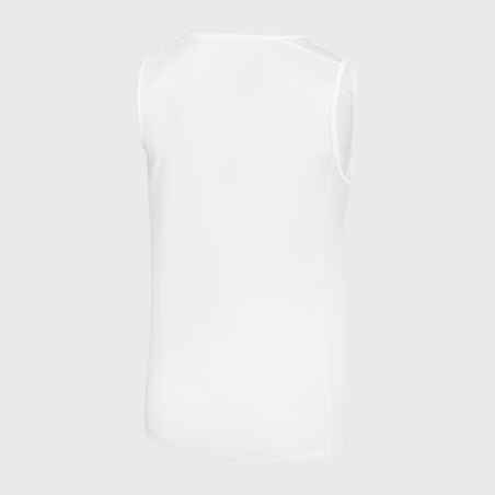 Adult Sleeveless Basketball Jersey T100 - White