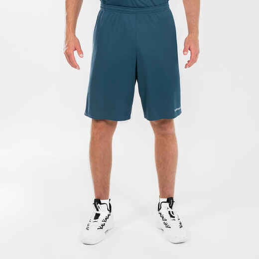 
      SHORT DE BASKETBALL HOMME/FEMME - SH100 BLEU MARINE
  