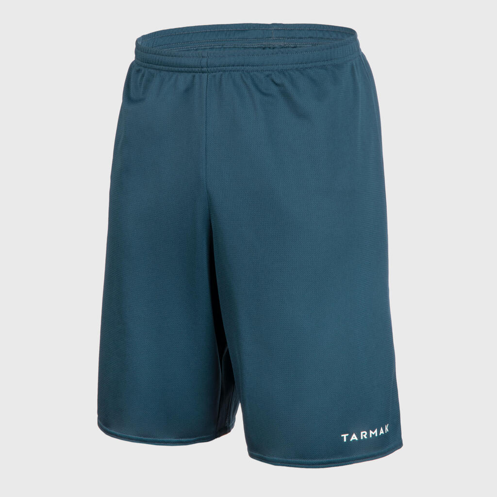 SHORT DE BASKETBALL HOMME/FEMME - SH100 BLEU