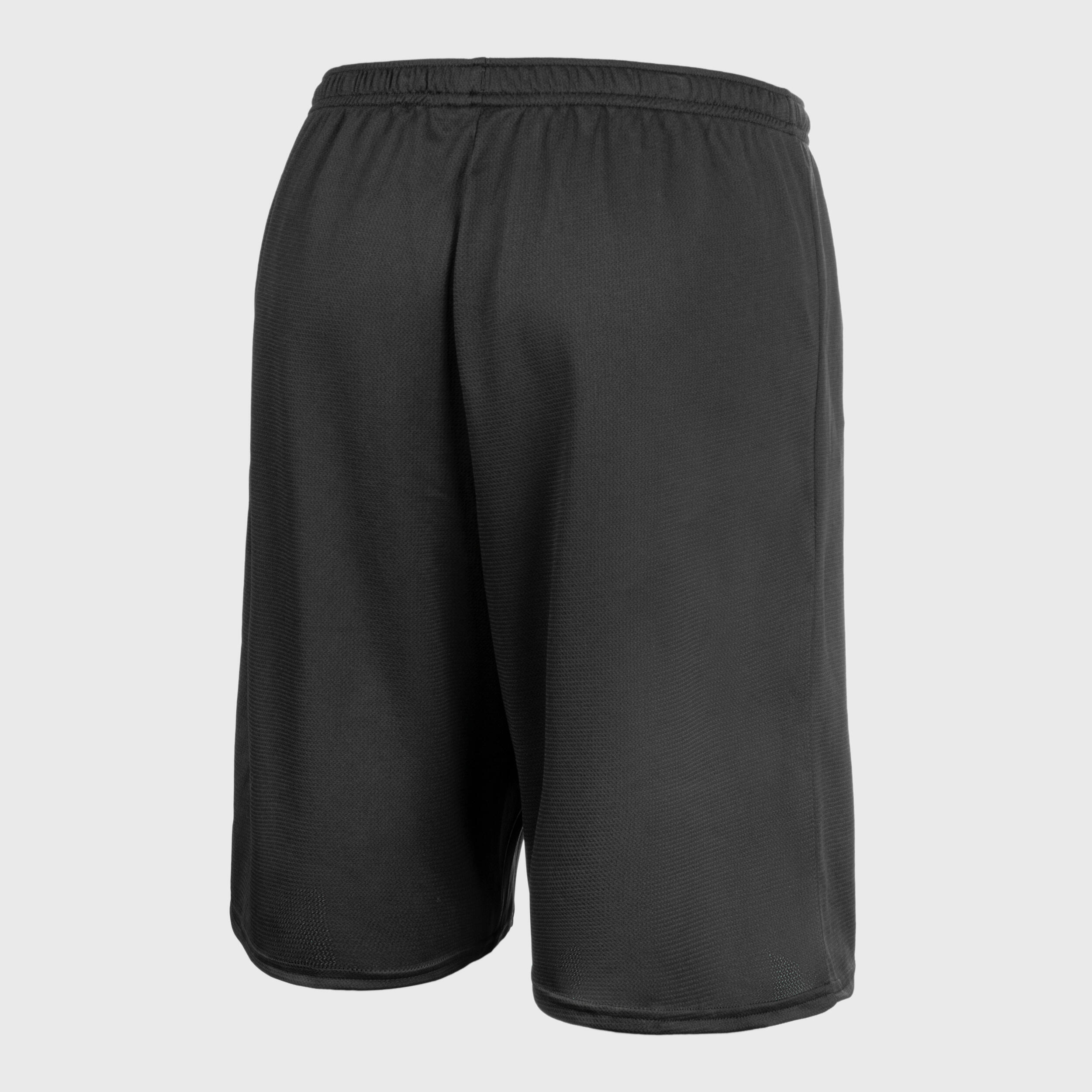 Men's/Women's Basketball Shorts SH100 - Black 4/4