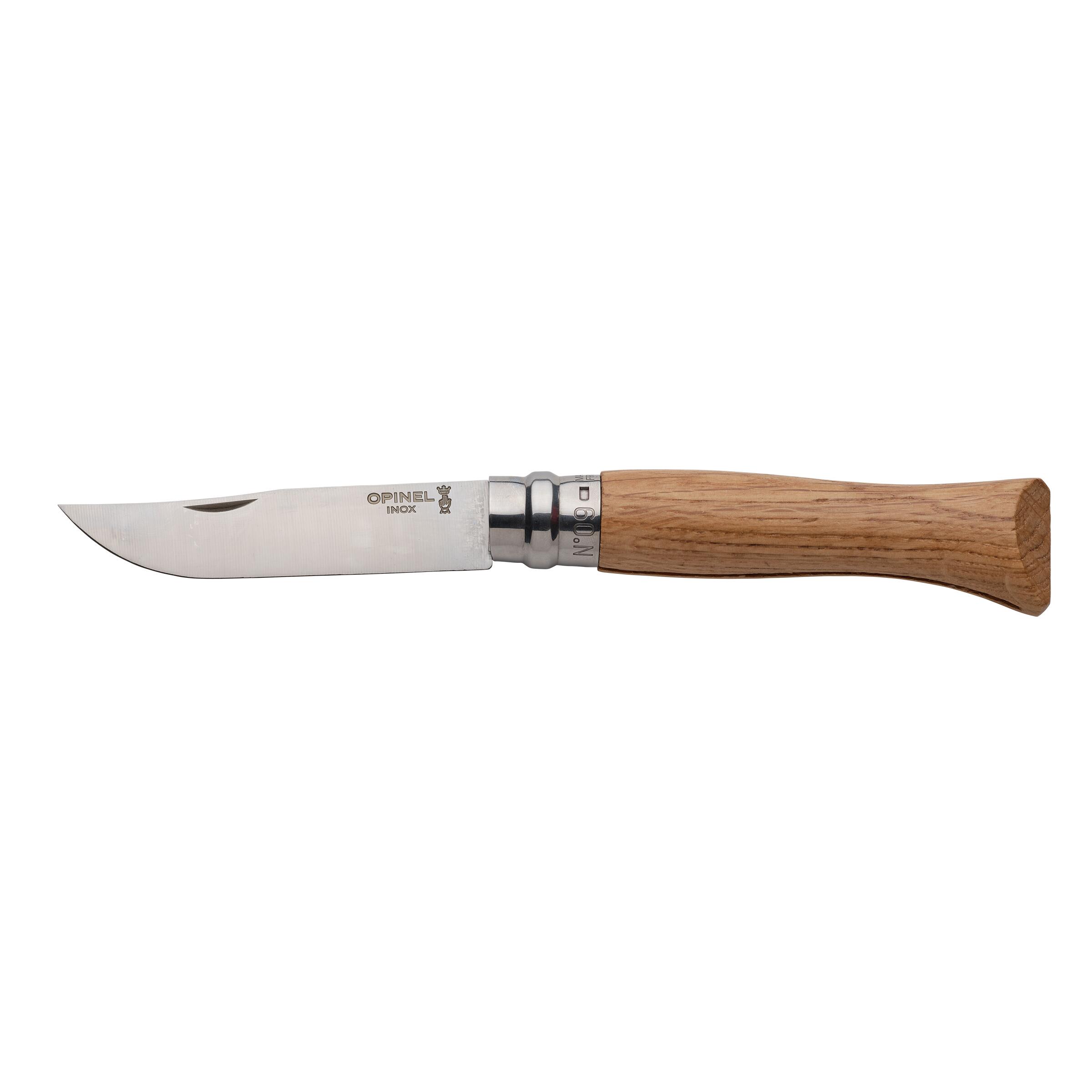 Folding Knife Stainless Steel 9 cm - Opinel No. 9 Oak - OPINEL