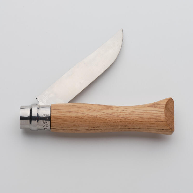 Faca Dobrável de Caça 9 cm Inox Opinel n.° 9 Carvalho