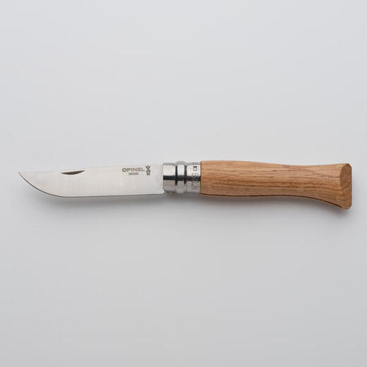 Jaktkniv fällbar 8 cm Opinel rostfritt stål nr 7